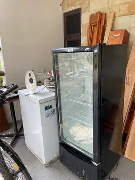 Dijual kulkas freezer RSA dan Meja