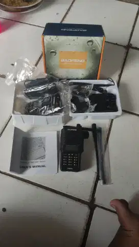 2 UNIT HT BAOFENG UV9R PLUS WALKIE TALKIE 15 WATT 8000 mAh