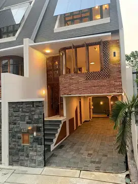 Rumah Brand New Modern Natural Tropis Di Cipinang Rawamangun