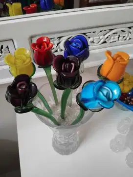 Bunga kristal (per pcs)