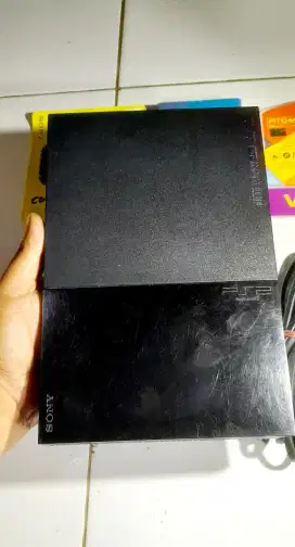 Playstation Ps2 slim seri9xxx tinggal colok siap maen