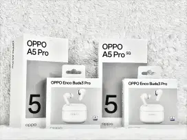 Oppo A5 Pro 5G 16/256 New Segel Garansi Resmi Oppo Free Encobuds 3 Pro