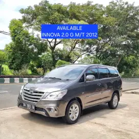 Toyota Innova 2,0 G M/T 2012