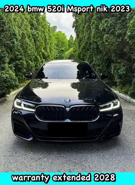 bmw 520i 2024 odo11ribu warranty 330i facelift 2023 msport g30