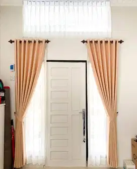 Jual & Pasang Gorden Vitrase Wallpaper Roller Blinds Korden Gordeng