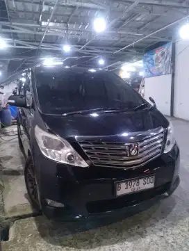 Toyota Alphard 2011 pajak Hidup harga cash