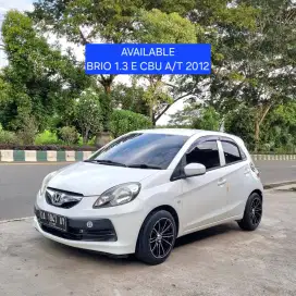 Honda Brio 1,3 E CBU A/T 2012