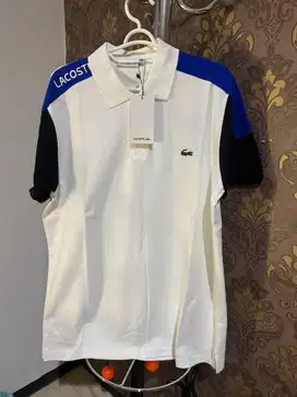 KEMEJA LACOSTE WHITE