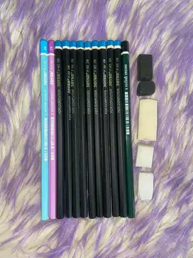Pensil Joyko P-92 2B 12 PCS + Penghapus