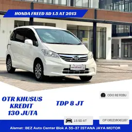 Dp 8jt Honda Freed 1.5 SD AT 2013 Putih