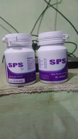 Jual obat herbal sps 40 butir 2 botol 650 ribu nego
