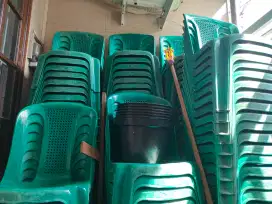 Kursi plastik sandaran (borongan)