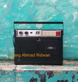 sharp tape kaset pita antik jadul kuno tua klasik. tanpa radio
