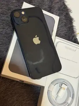 iphone 13 black 128gb fullset