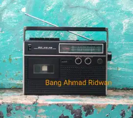 akai tape kaset pita radio MW AM SW antik jadul kuno tua klasik