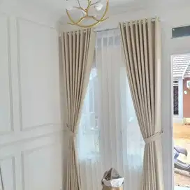 Jual & Pasang Gorden Vitrase Wallpaper Roller Blinds Korden Gordeng