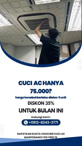 PROMO BULAN INI ☎️ | SERVICE AC | BONGKAR PASANG AC | SERVICE MESINCUCI