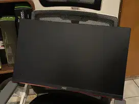 Gaming Monitor AOC 24G2S (LCD rusak tapi bisa nyala, NEGO)