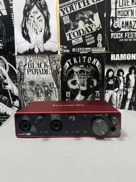Soundcard focusrite 4i4 3rd gen