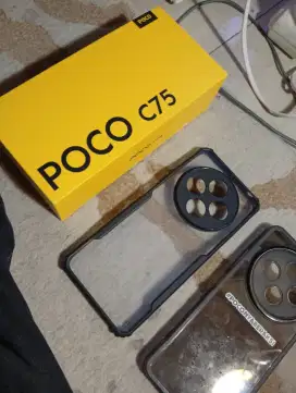 Poco c75 belum sebulan no minus mulus nfc