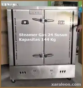 Steamer 24 Susun (Hemat Gas)