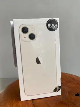 New iphone 13 128 warna putih