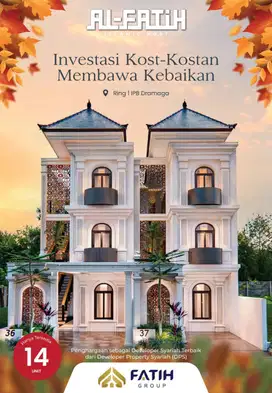 INVESTASI RUKOST DEKAT UNIVERSITAS IPB, BOGOR BARAT, KOTA BOGOR