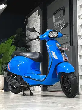 TANPA INDENT! Vespa Matic Sprint S ABS 2024 Electric Blue