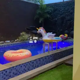 Murah dijual cepat rumah mewah kolam renang pribadi tlogomulyo
