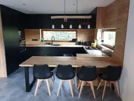 Custom Interior Kitchen Set, Backdrop TV, Lemari, Wardrobe