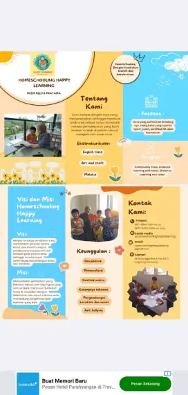 Lowongan kerja to Tutor di Homeschooling Happy Learning