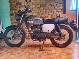 Kawasaki W 175  Cafe, Irit,  bandel, Skena klasik gaul