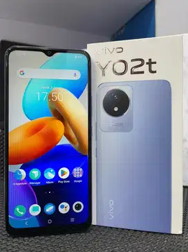 PROMO Vivo Y02t 4+4/64GB Orchid Blue Second Komplit