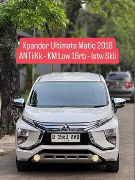 KM low 16rb ANTik - Xpander Ultimate matic 2018 pk an 2019 murah