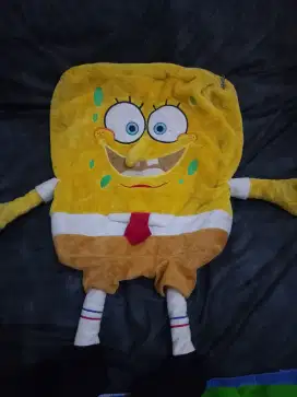 Preloved tas boneka Spongebob