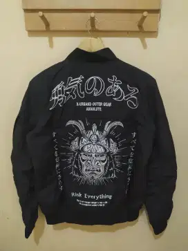 Jaket bomber full bordir