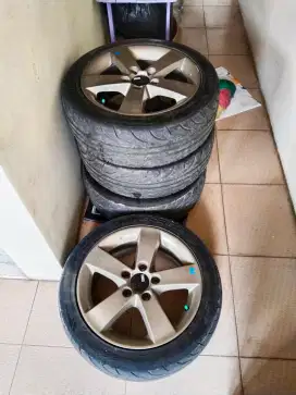 velg oem civic fd ring 16 ban accelera