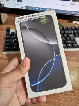 Iphone 16 promax 256 titanium black ibox