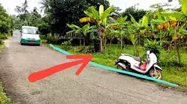 Tanah 300m² SHM samping jalan kabupaten Jonggol Cileungsi Bogor timur