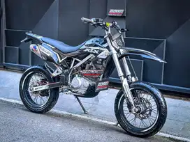 KLX 150 SUPERMOTO‼️MODIF HARIAN SIAP GAS SUPERMOTO GANTENG