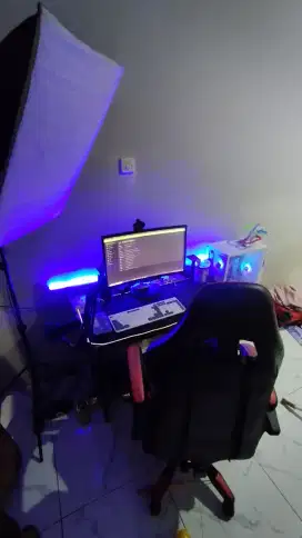 PC GAMING & STREAMING FULL SETUP