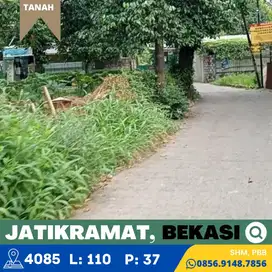 Tanah dijual Murah, Siap Bangun, Jatikramat, Bekasi dekat Tol Jatiasih