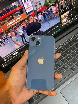 iPhone 13 128GB Imei Resmi Beacukai (Jaminan Permanen) Blue/Biru