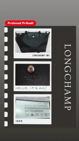 LONGCHAMP size M