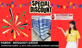 Rak minimarket Gondola