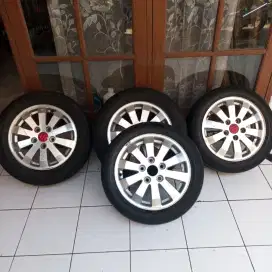 Velg bawaan ori OEM APV arena ring 15 warna ORI pcd 5×114 bonus ban