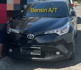 Toyota CHR bensin 2018 Hitam non hybrid ch-r hitam L surabaya hrv suv