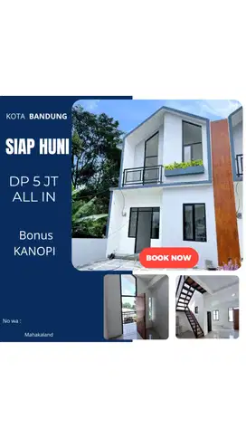 Rumah baru cluster Calista City Light Cilengkrang Kota Bandung