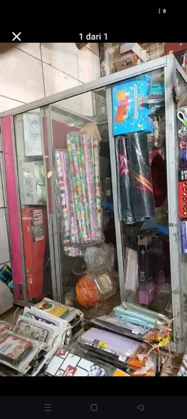 Steling kaca ukuran 1.120