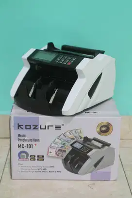 MESIN PENGHITUNG UANG EMISI LAMA & BARU | DUAL DISPLAY -KOZURE MC 101+